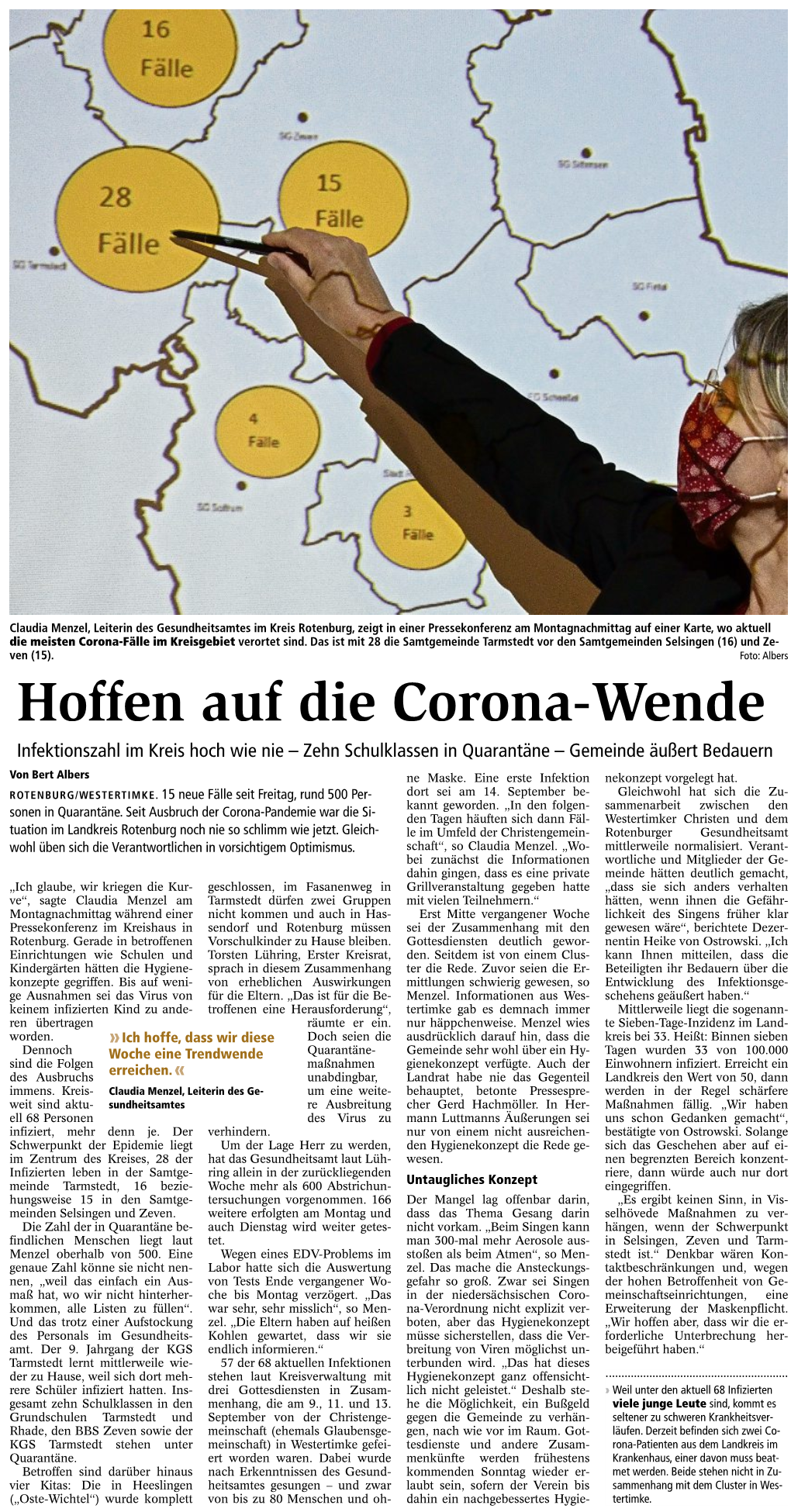 Hoffen Auf Die Corona-Wende Sen