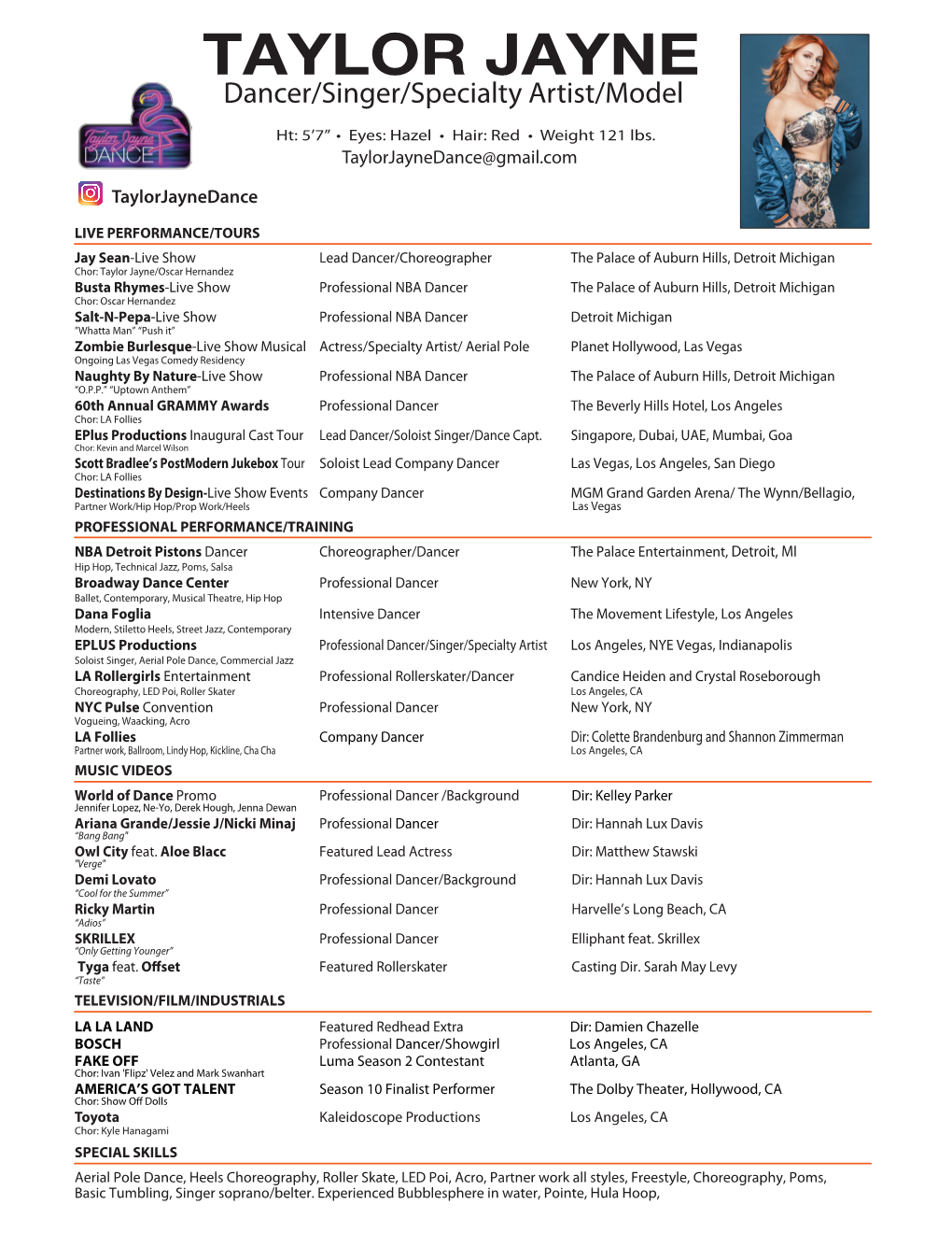 Taylor Master Resume 9-23-19