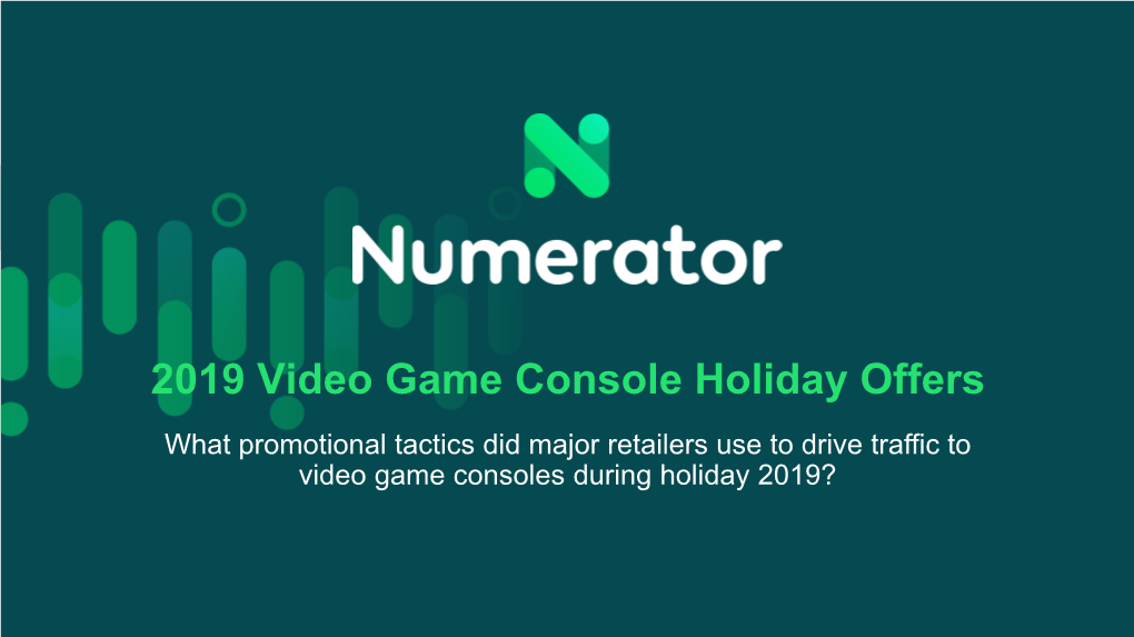 Holiday Video Game Promotions