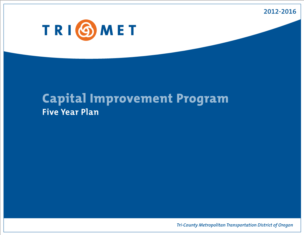 FY12 Capital Improvement Program