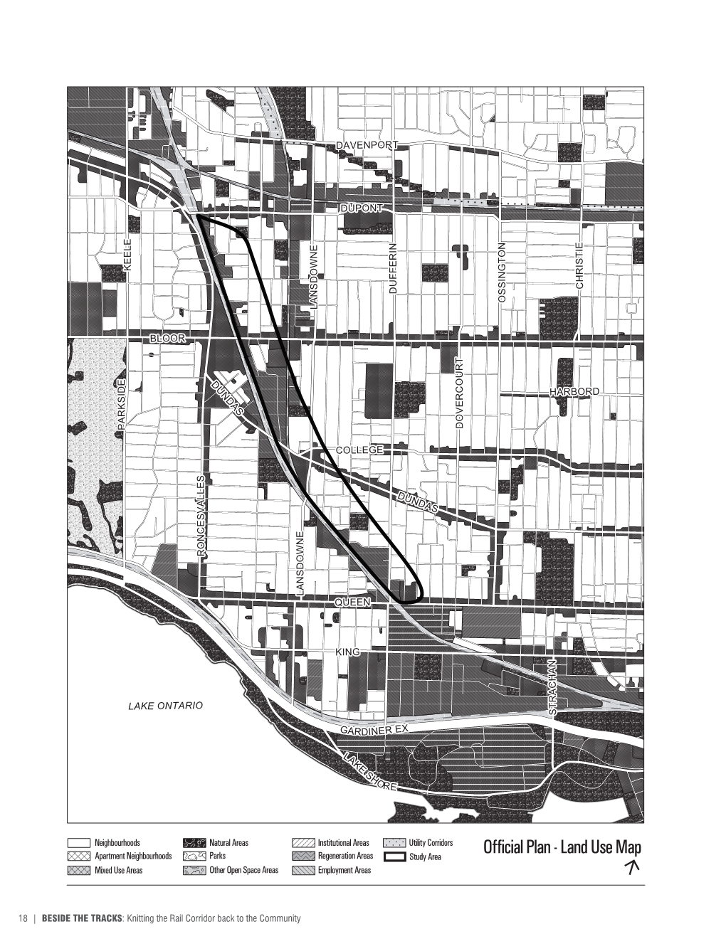 Land Use Map Mixed Use Areas Other Open Space Areas Employment Areas