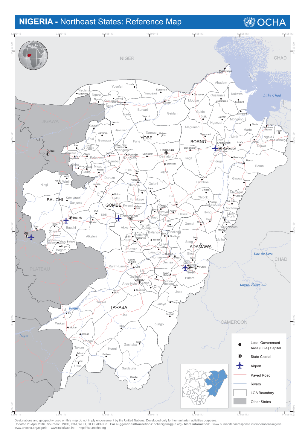 OCHA Northeast Region UPDATED Copy