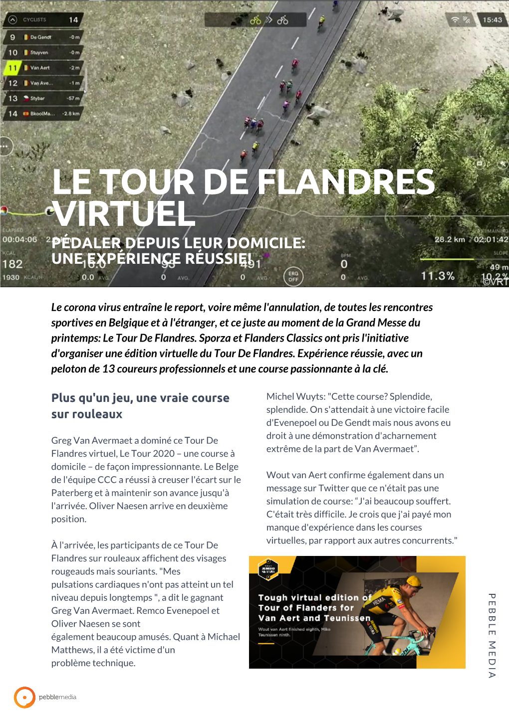 Virtuele Ronde Van Vlaanderen