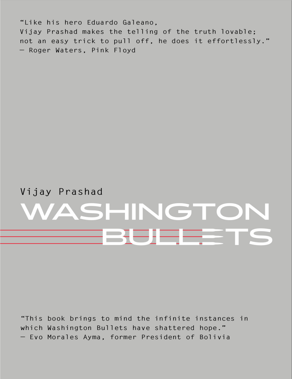 Washington Bullets Have a Price: ‘E Biggest Price Is Paid by the People