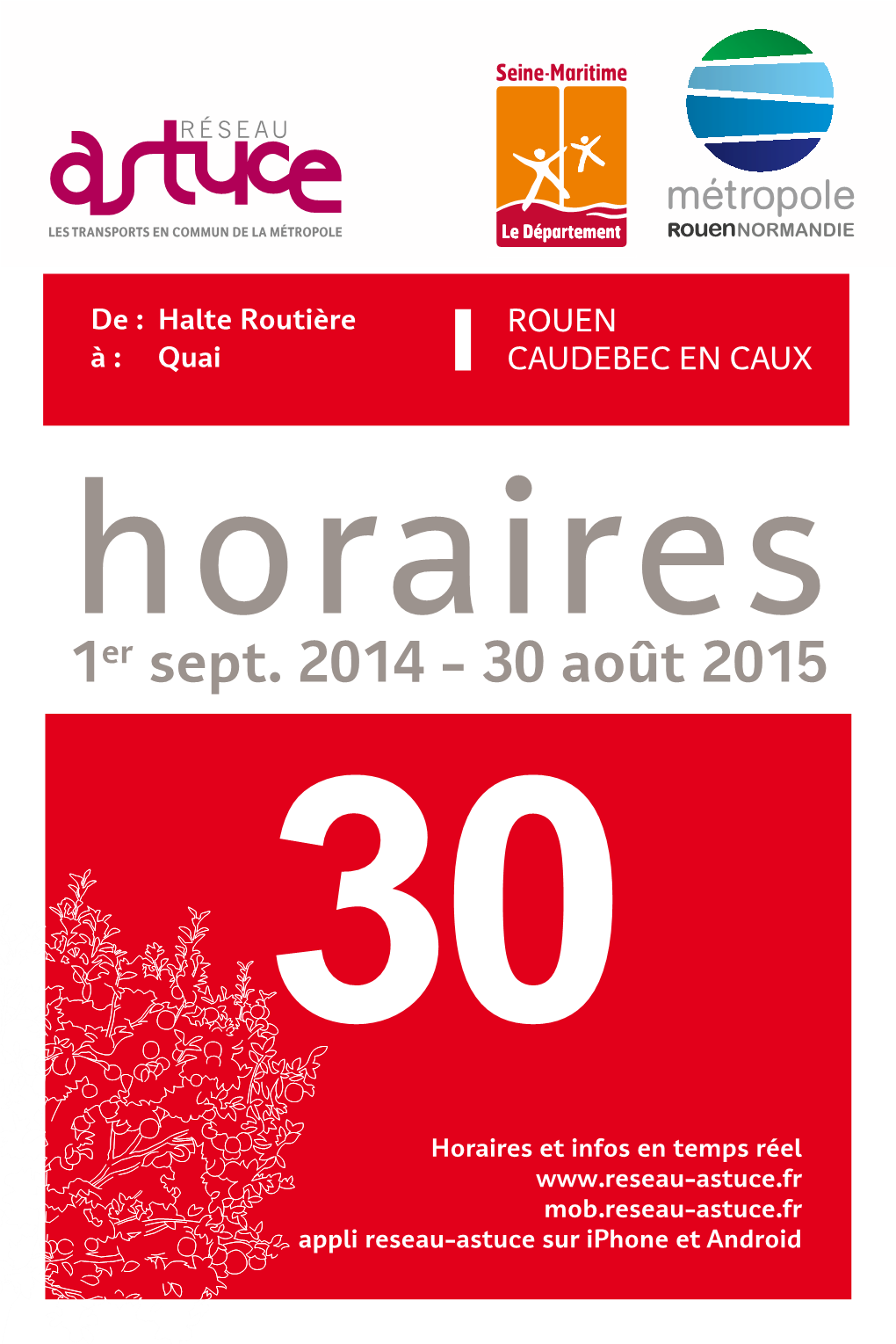 Horaires 1Er Sept