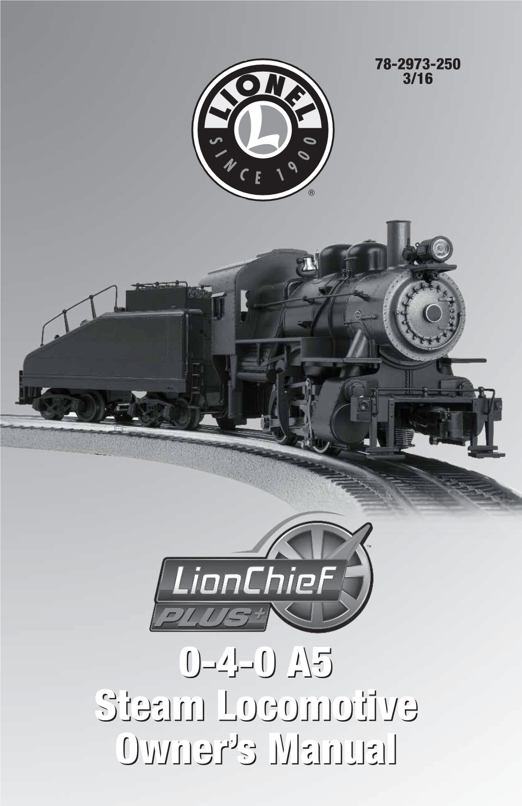 Lionchief Plus A5 0-4-0 Manual