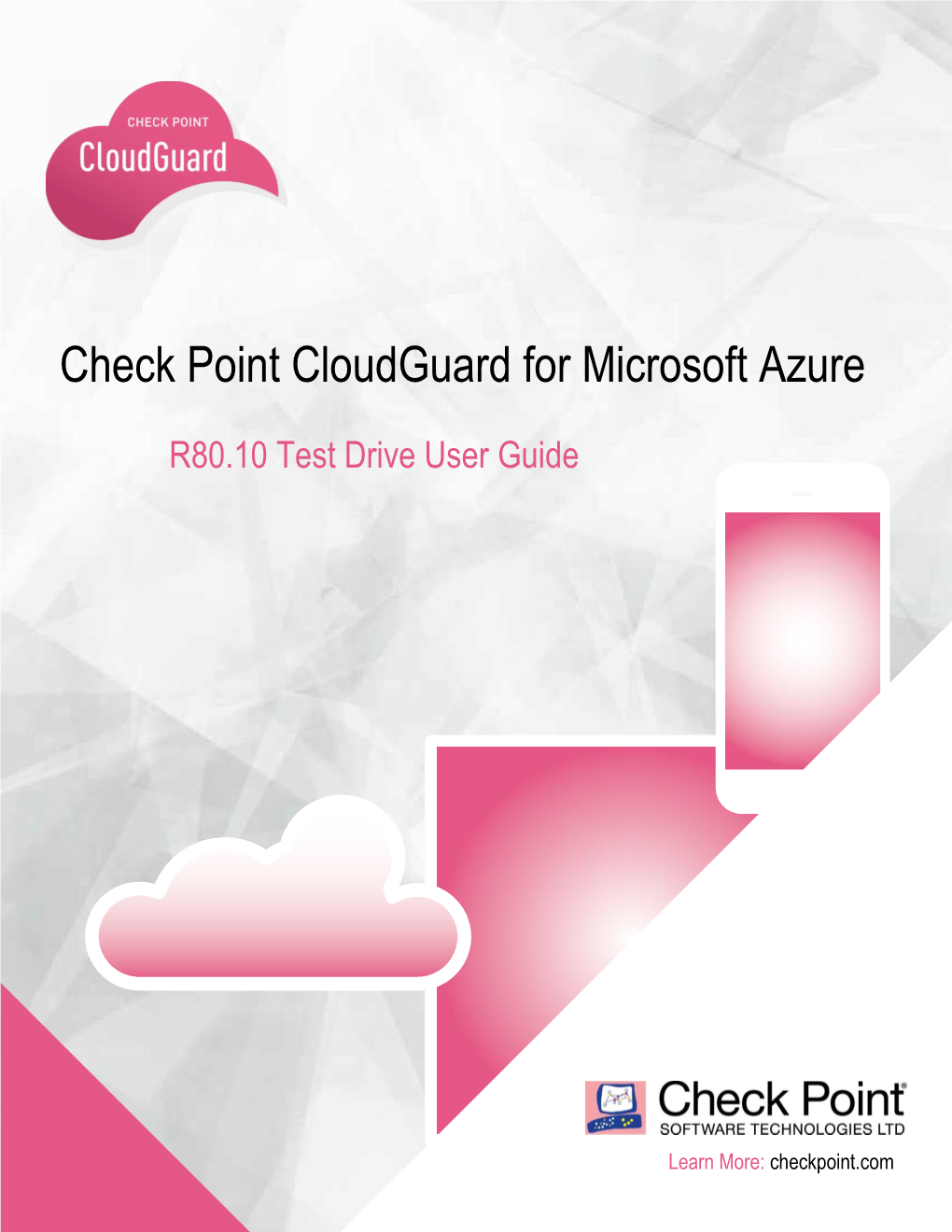 Check Point Cloudguard for Microsoft Azure | Test Drive User Guide