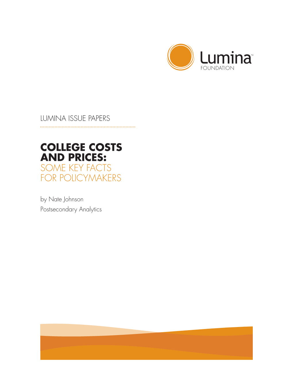 College Costs and Prices