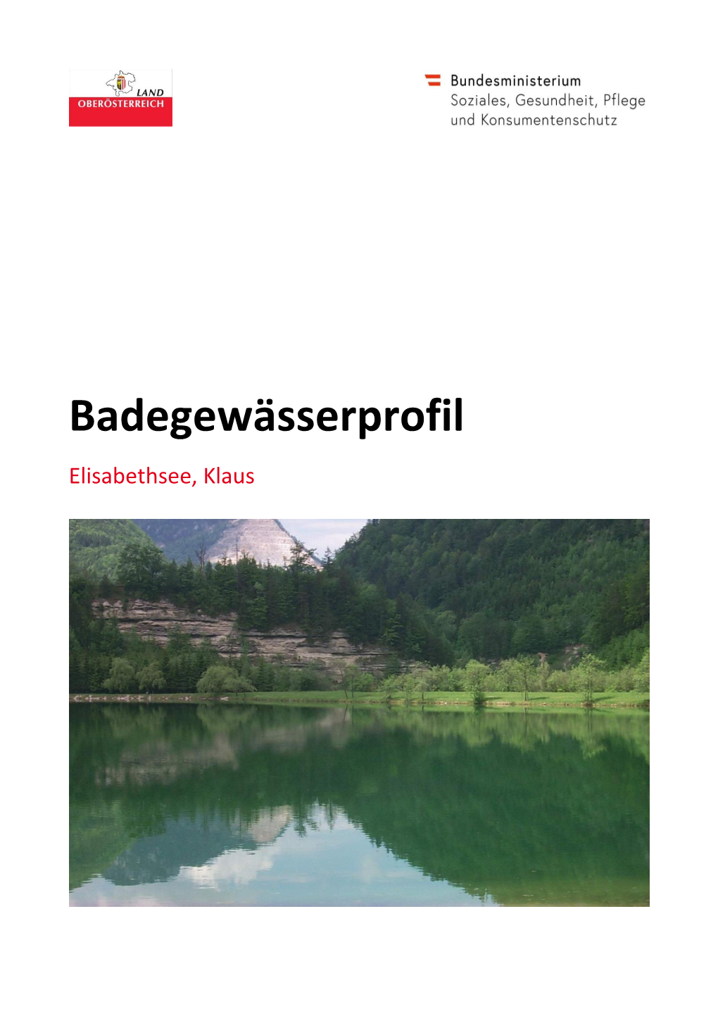 Badegewässerprofil