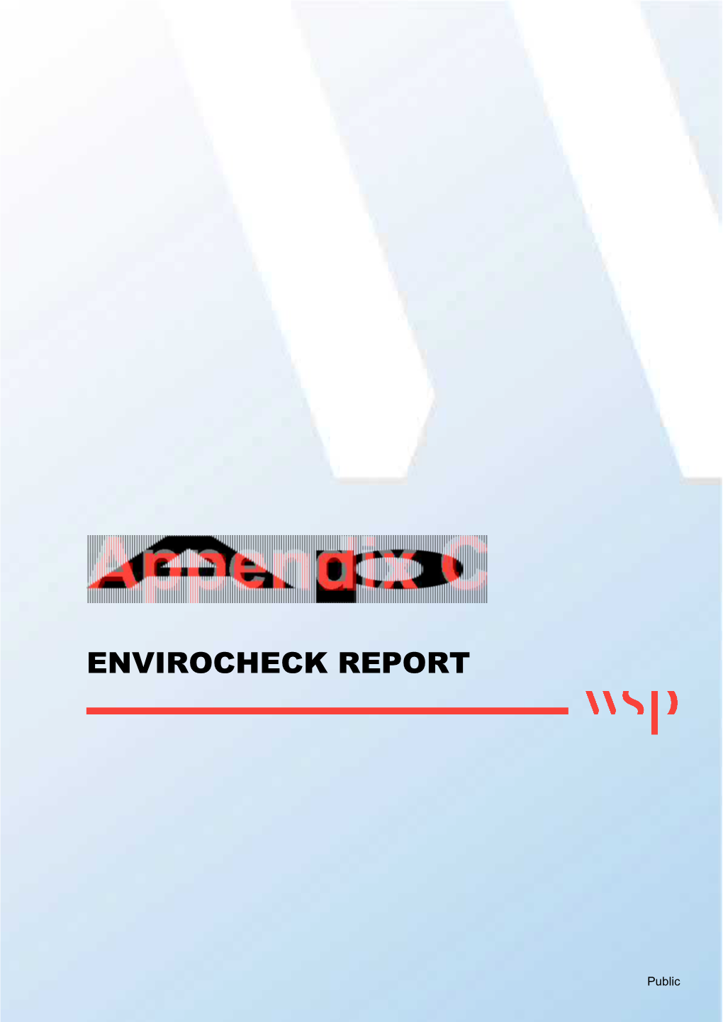 Envirocheck Report