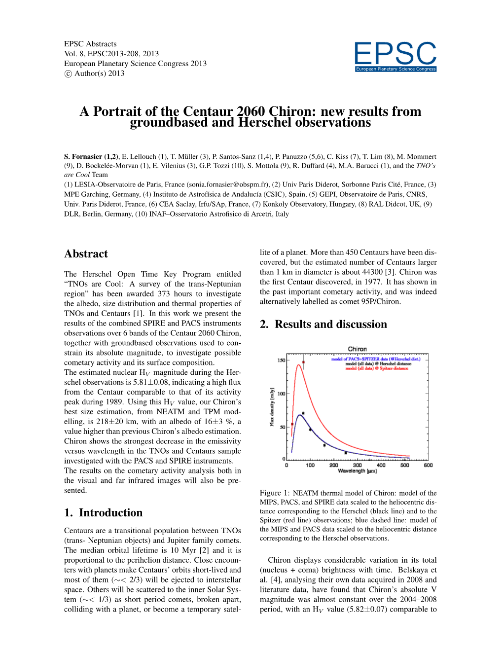 A Portrait of the Centaur 2060 Chiron: New Results from Groundbased and Herschel Observations