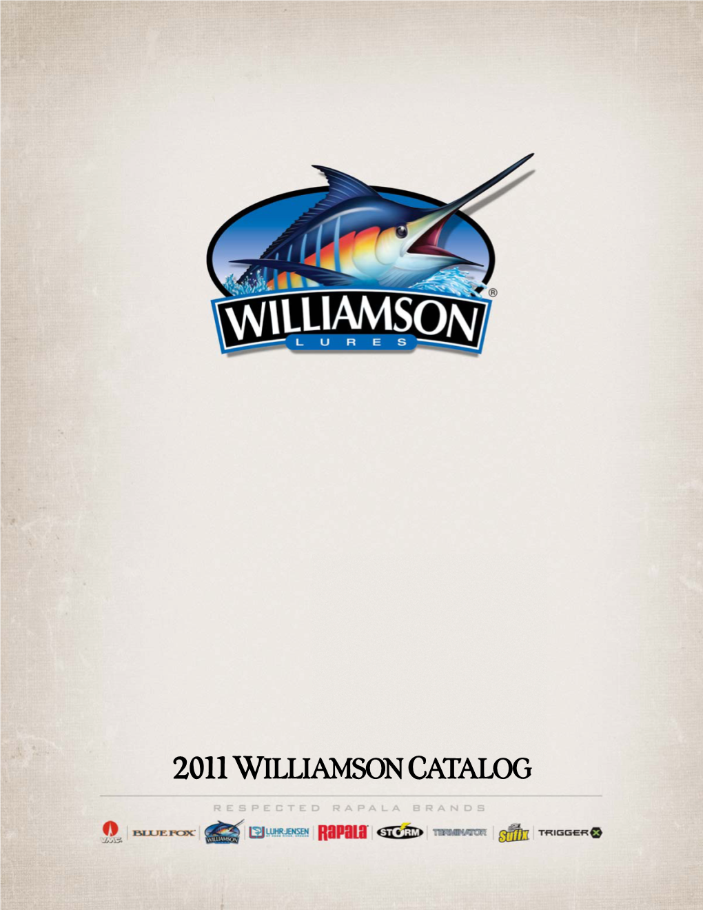 Williamson 2011 Catalog.Indd