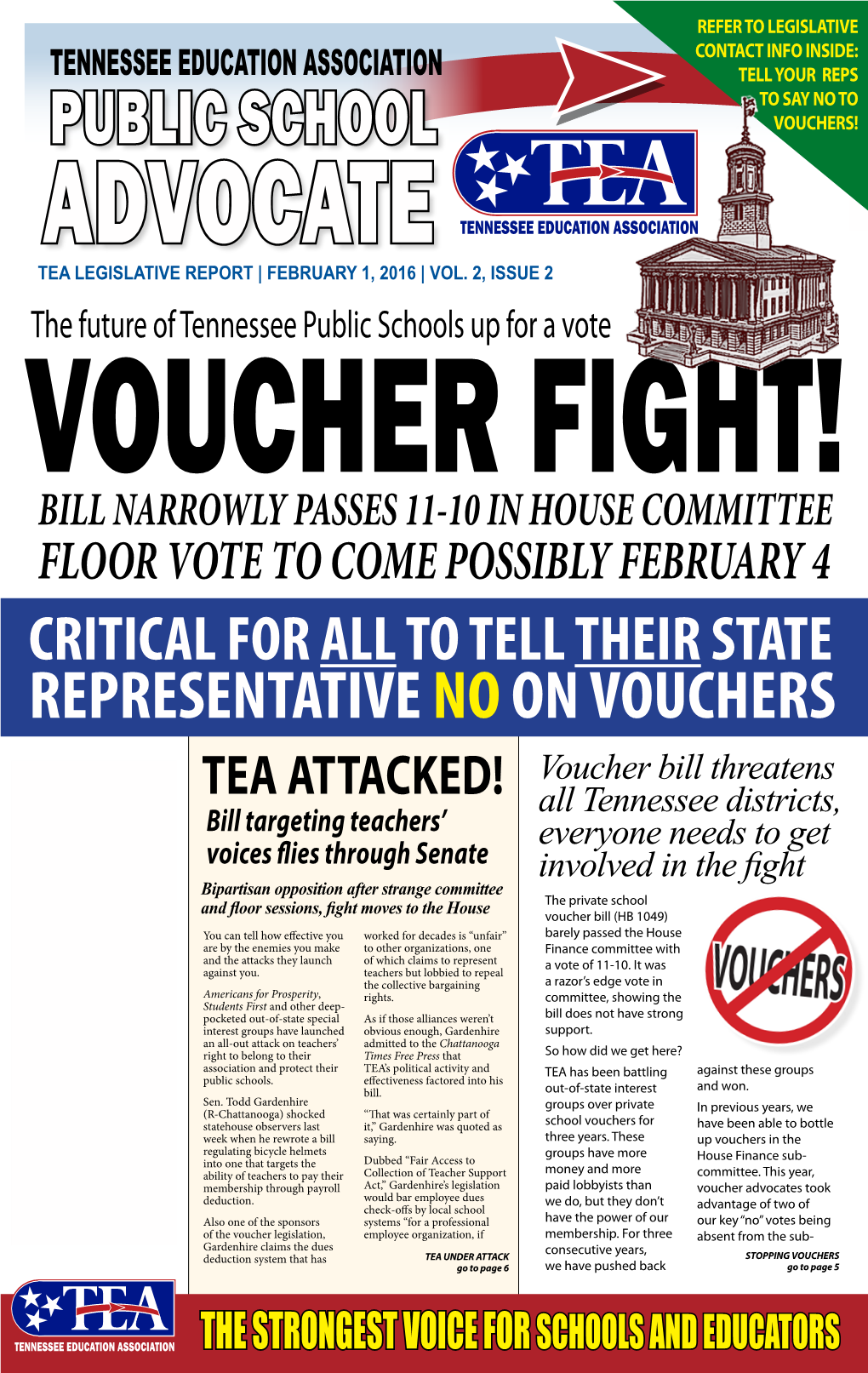 Representative Noon Vouchers