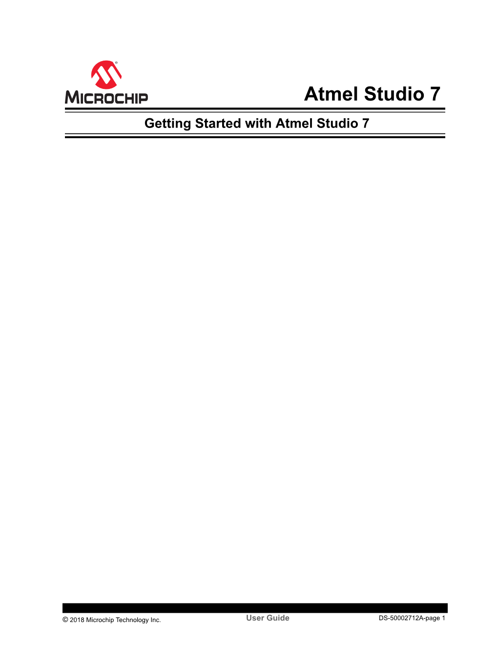 Getting Started with Atmel Studio 7