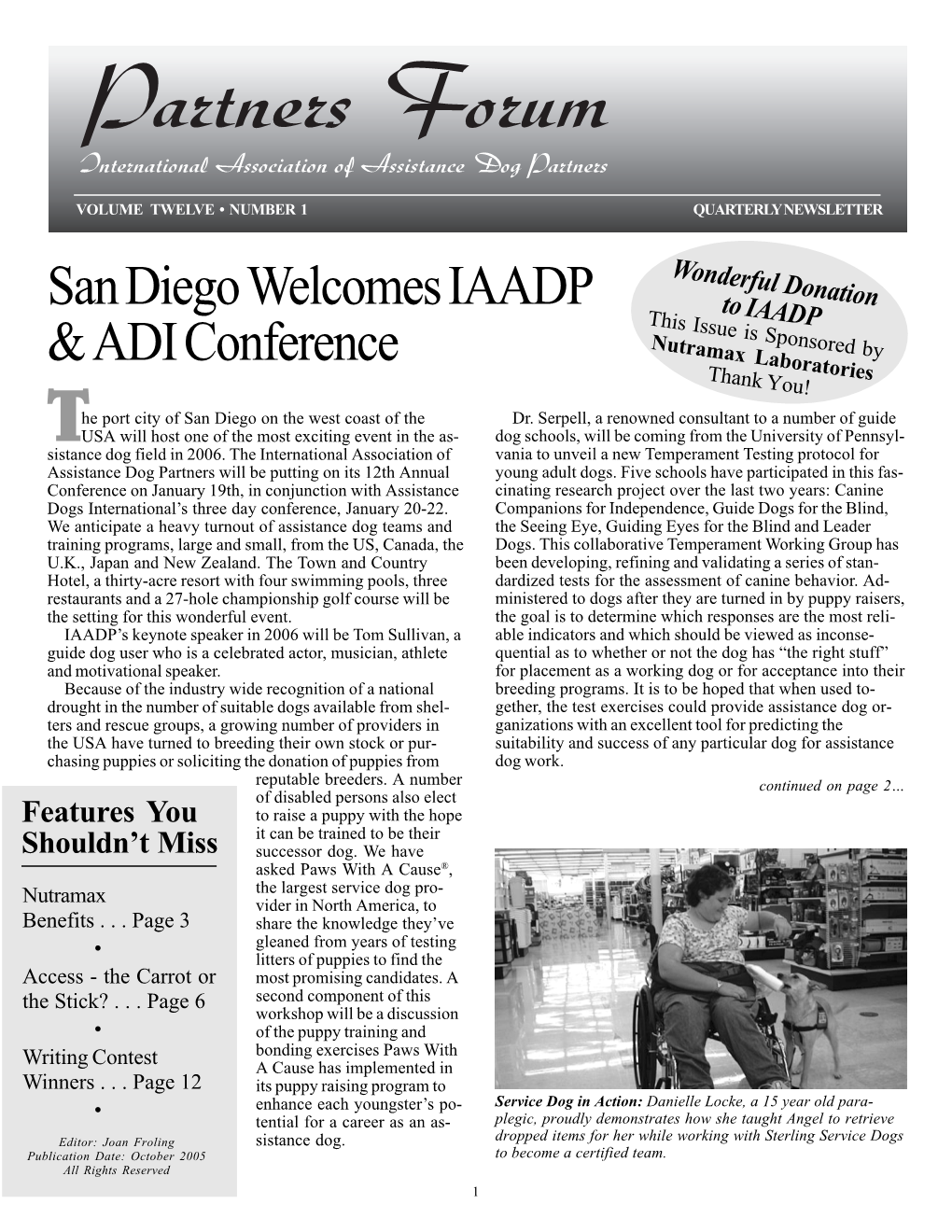 San Diego Welcomes IAADP & ADI Conference