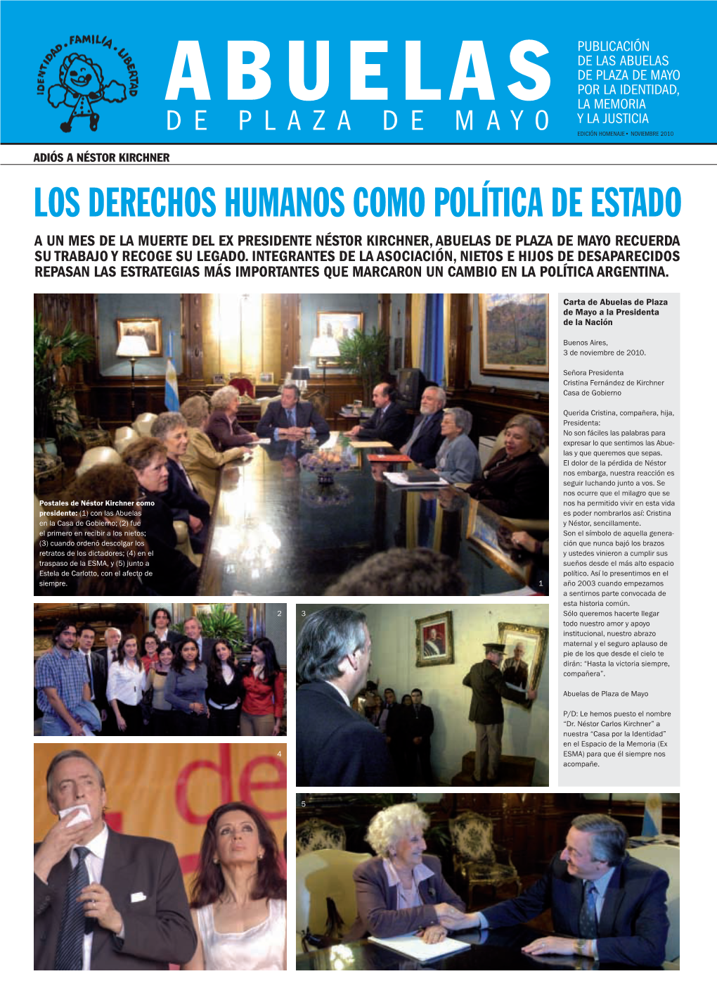 Mensuario Especial Homenaje Nestor Kirchner