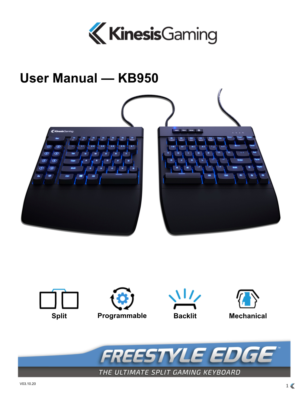 Freestyle Edge (KB950) User Manual (3.10.20)