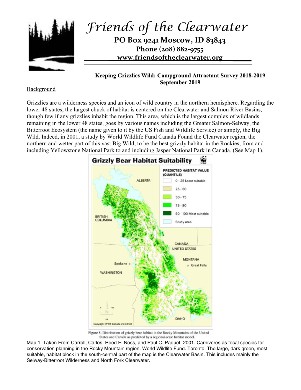 Campground-Attractant-Survey-2018-2019.Pdf