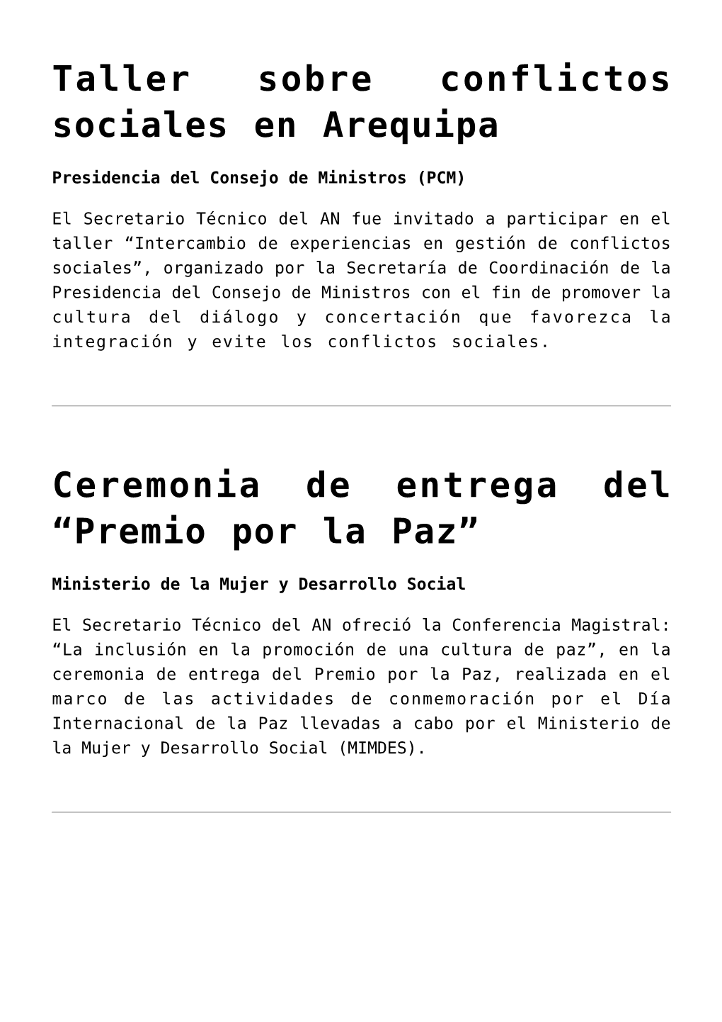 Visita a El Salvador,Reunión Sobre Políticas a Favor De La Infancia En El