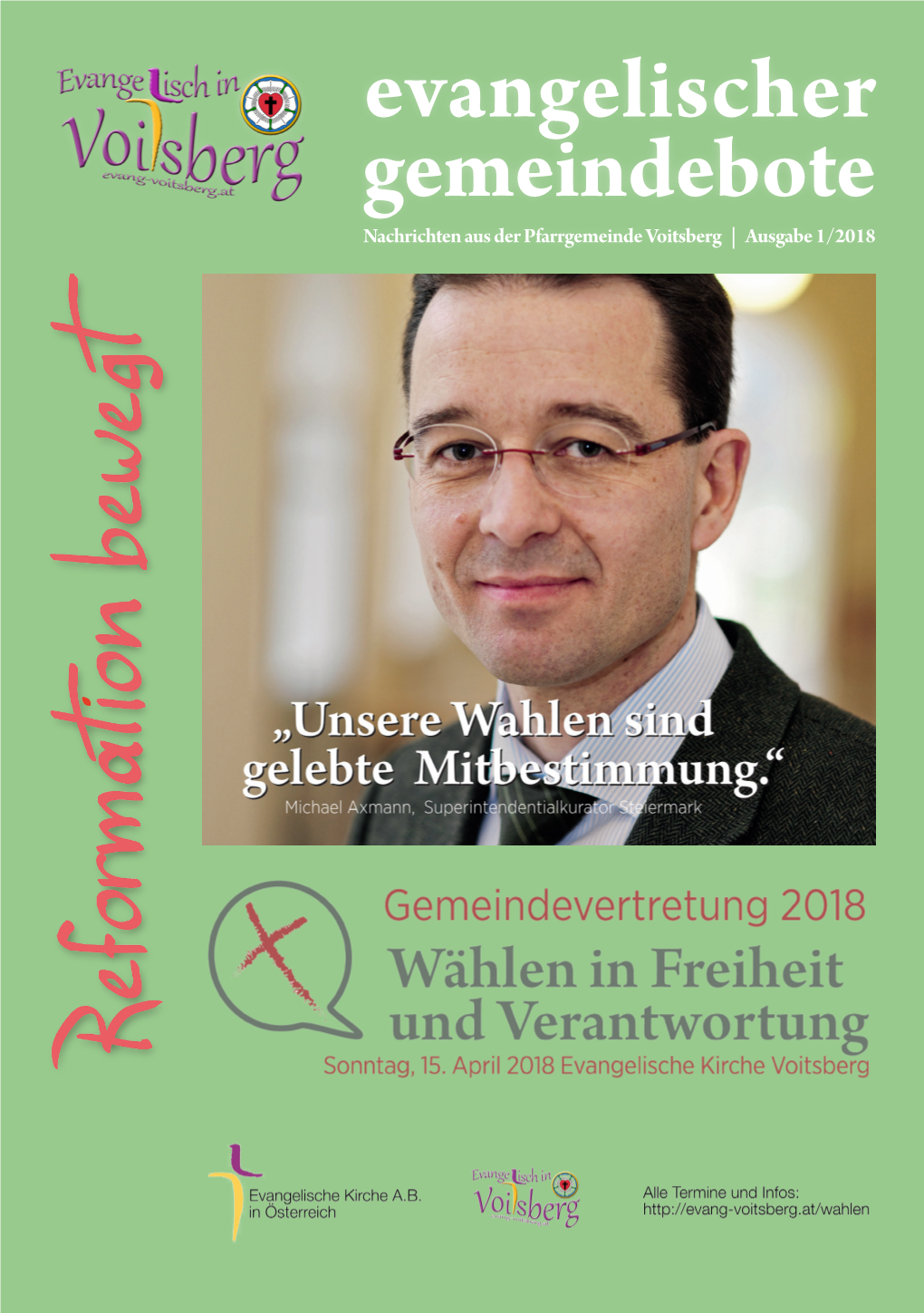 Evangelischer Gemeindebote Nachrichten Aus Der Pfarrgemeinde Voitsberg | Ausgabe 1/2018 Seite 2 Evangelischer Gemeindebote