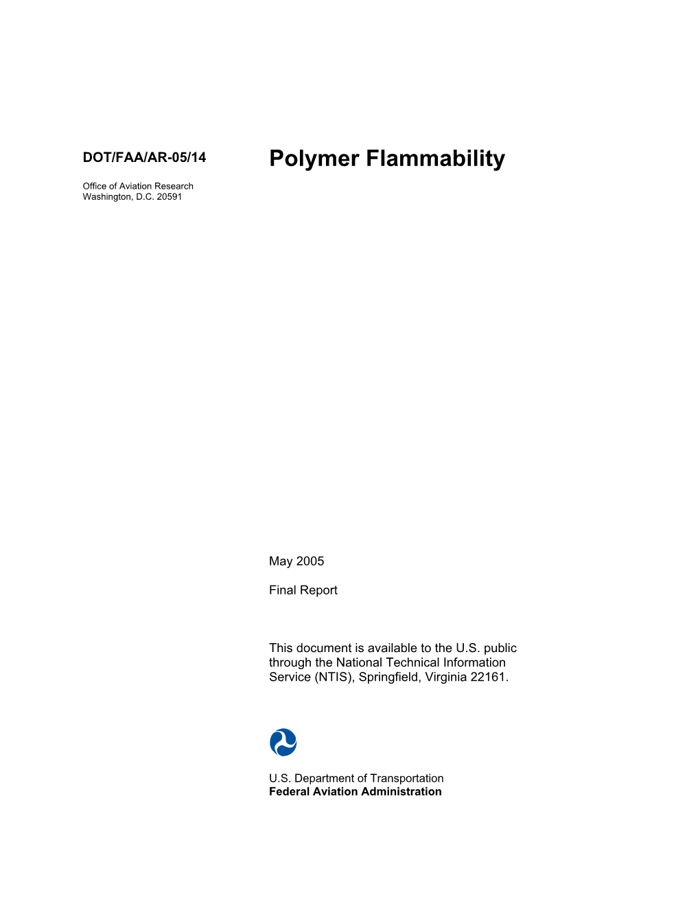 Polymer Flammability