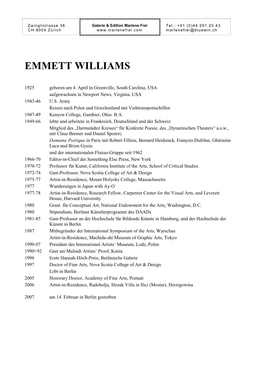 Emmett Williams