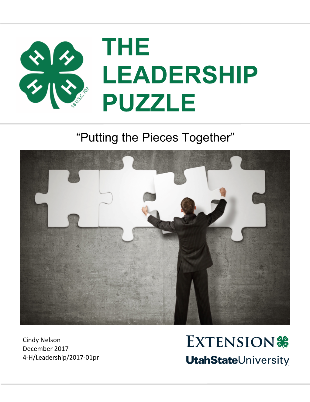 The Leadership Puzzle, Putting the Pieces Together