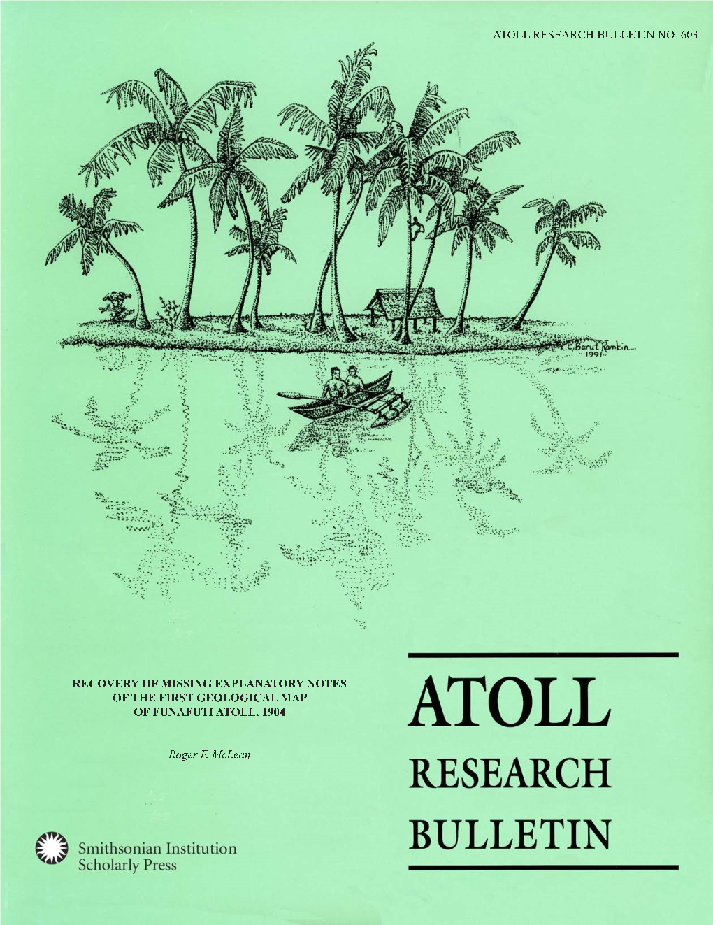 Recovery of Missing Explanatory Notes of the First Geological Map of Funafuti Atoll, 1904