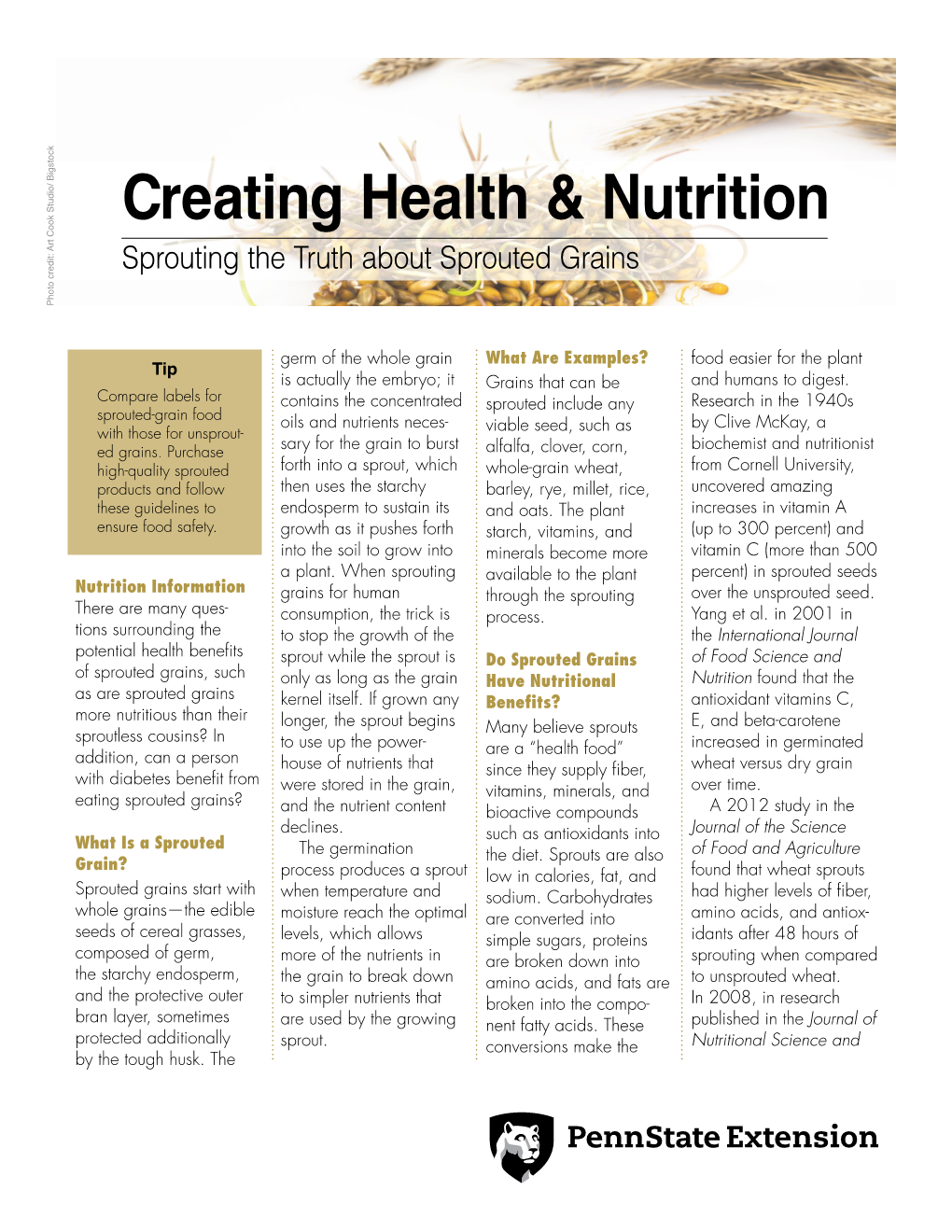 Creating Health & Nutrition