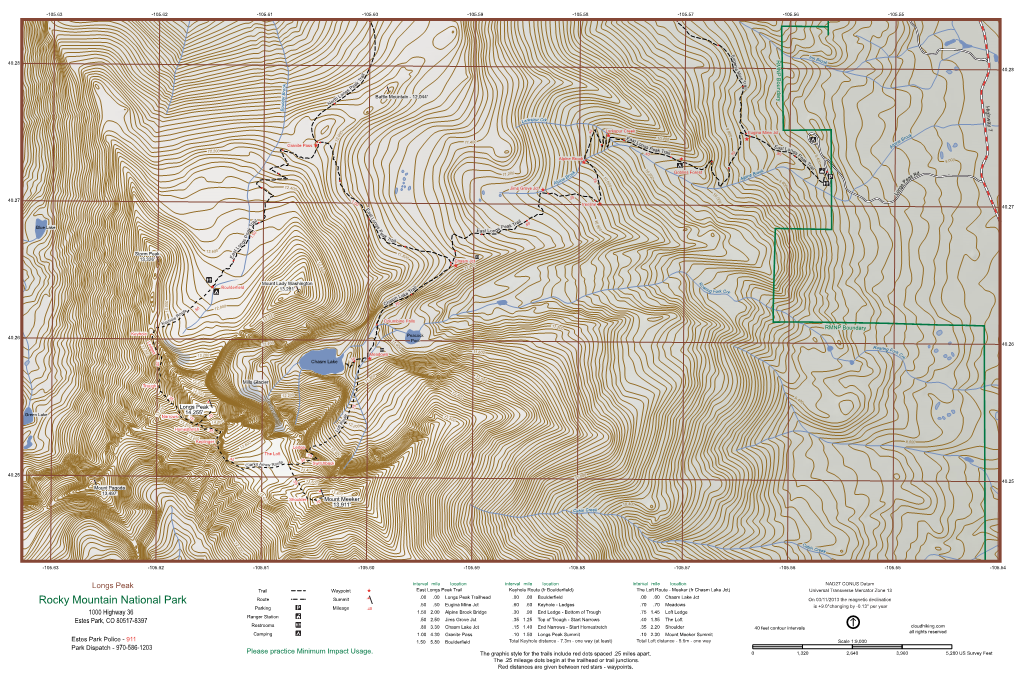 Longs Peak Trail