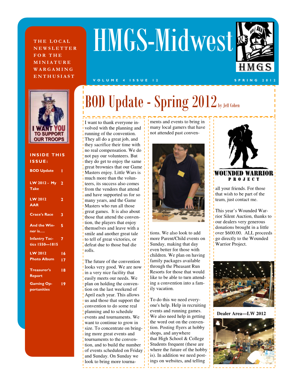 Spring 2012 Newsletter