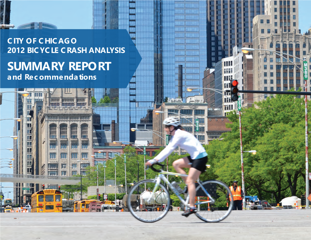 2012 Bicycle Crash Analysis: Summary Report