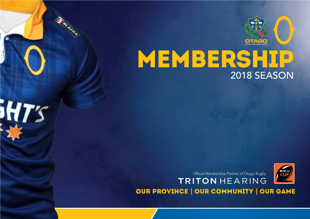 Membership 2018 SEASON