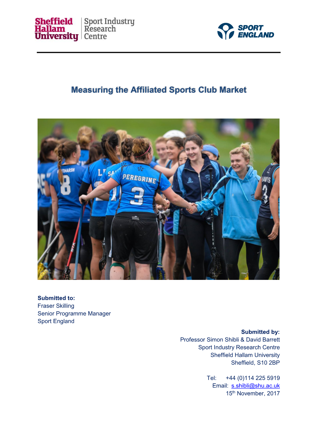 Measuring the Affiliated Sports Club Market
