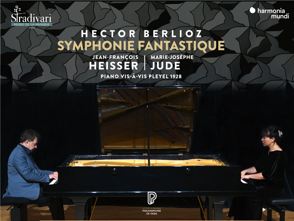 Symphonie Fantastique Jean-François Marie-Josèphe Heisser Jude Piano Vis-À-Vis Pleyel 1928 Franz Liszt