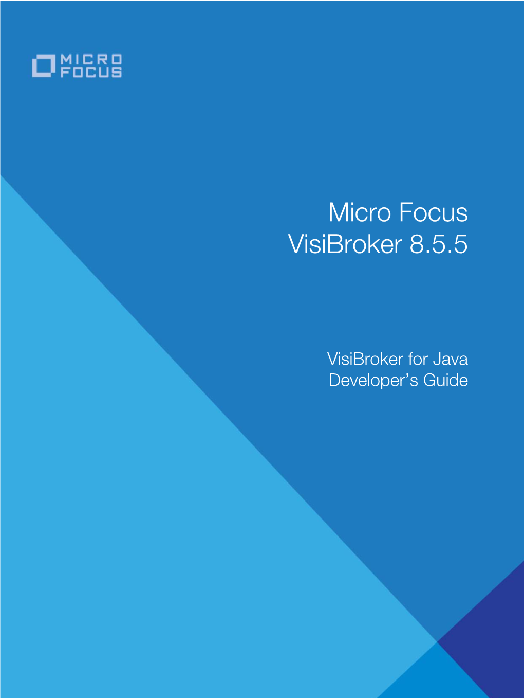 Micro Focus Visibroker 8.5.5