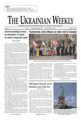 The Ukrainian Weekly 2008, No.22