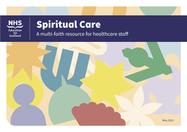 Spiritual Care a Multi-Faith Resource for Healthcare Staff