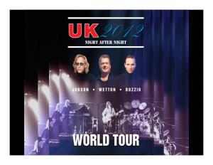 UK World Tour 2012