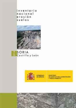 Memoria Del Inventario Nacional De Erosion De Suelos En Soria
