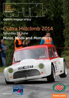 Cultra Hillclimb 2014 Saturday 14 June Minis, Mods and Monsters