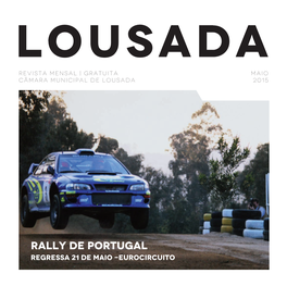 Rally De Portugal Regressa 21 De Maio -Eurocircuito Suplemento Do Ambiente Índice 21