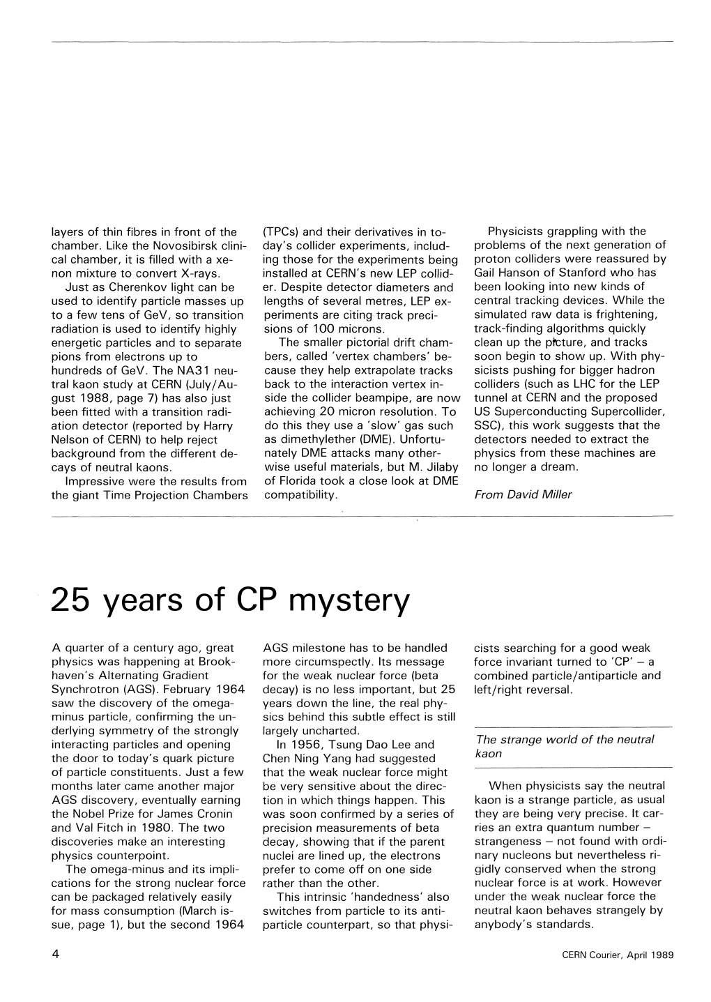 25 Years of CP Mystery