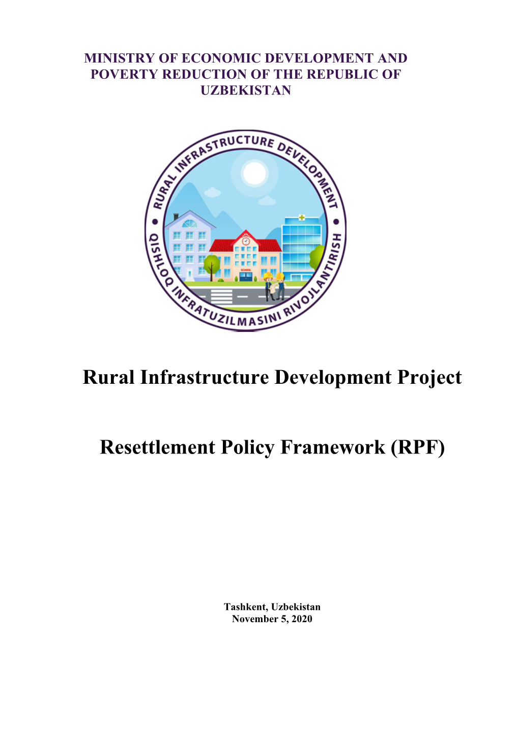 Resettlement Policy Framework (RPF)
