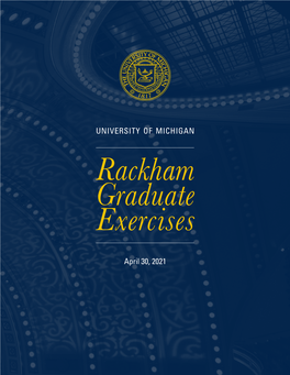 Rackham Graduate Exercises