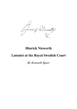 Hinrich Niewerth