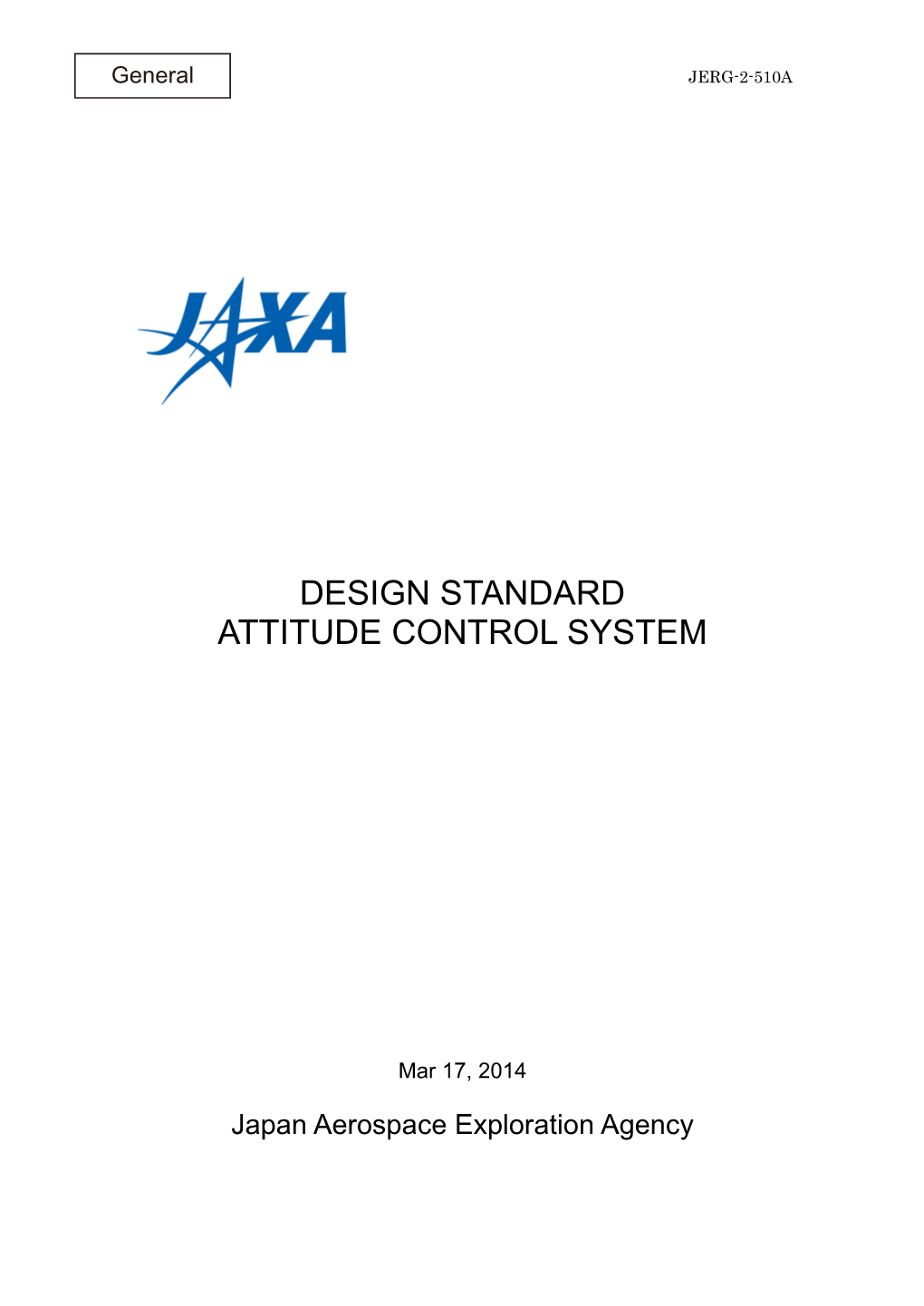 Design Standard Attitude Control System