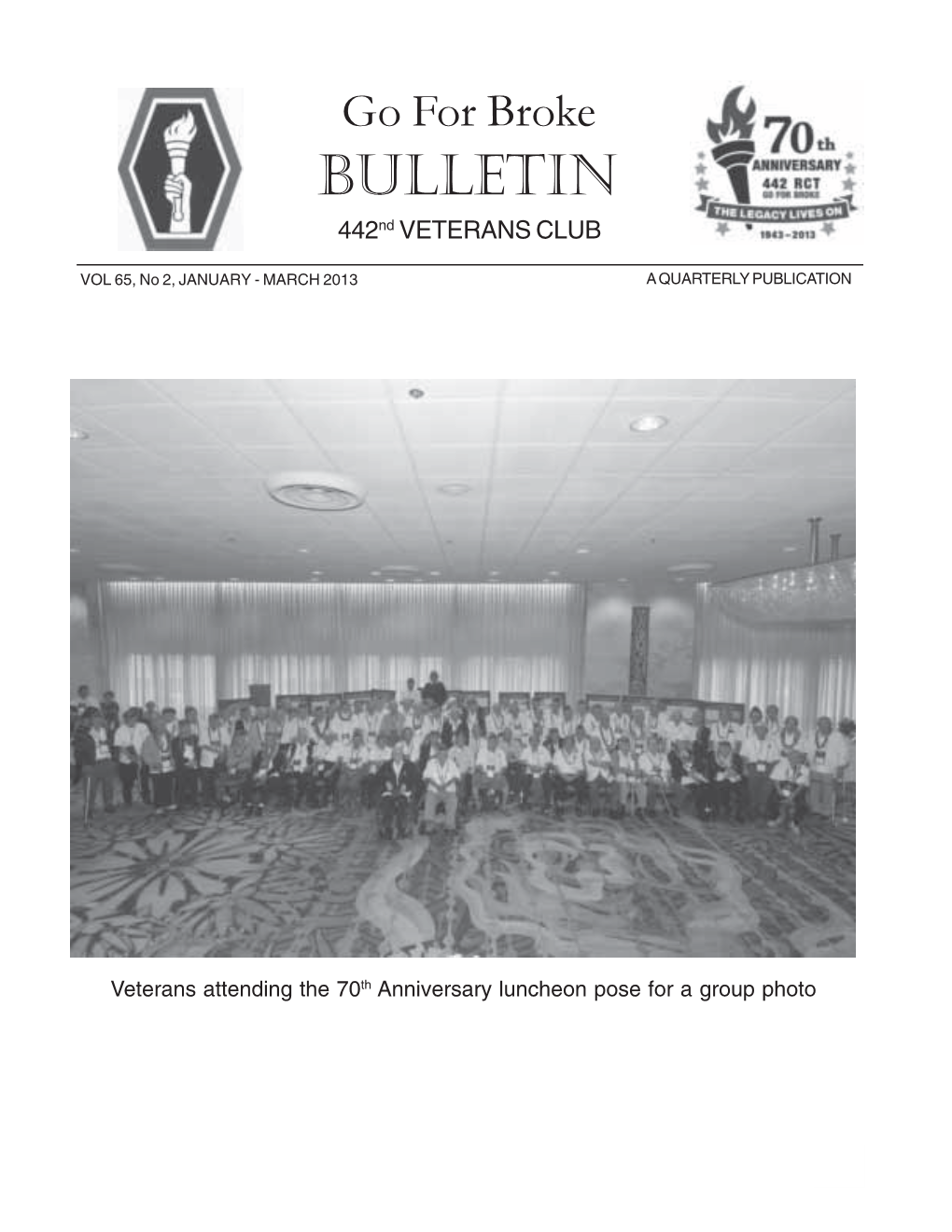 BULLETIN 442Nd VETERANS CLUB