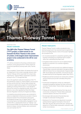 Thames Tideway Tunnel (