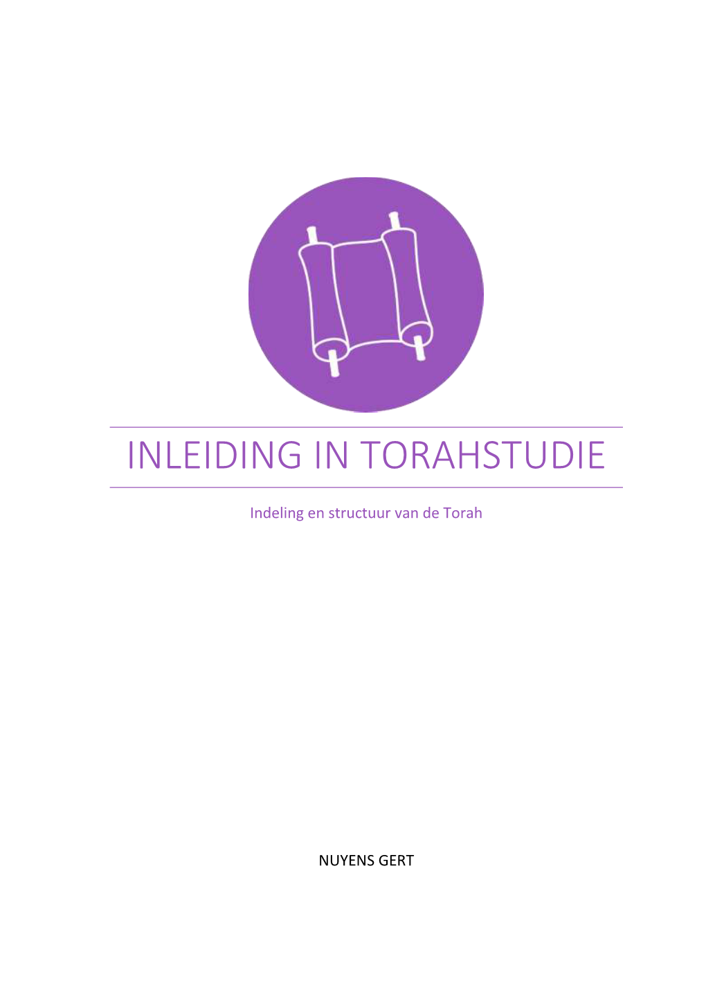 Torah-Inleiding-In-Torahstudie